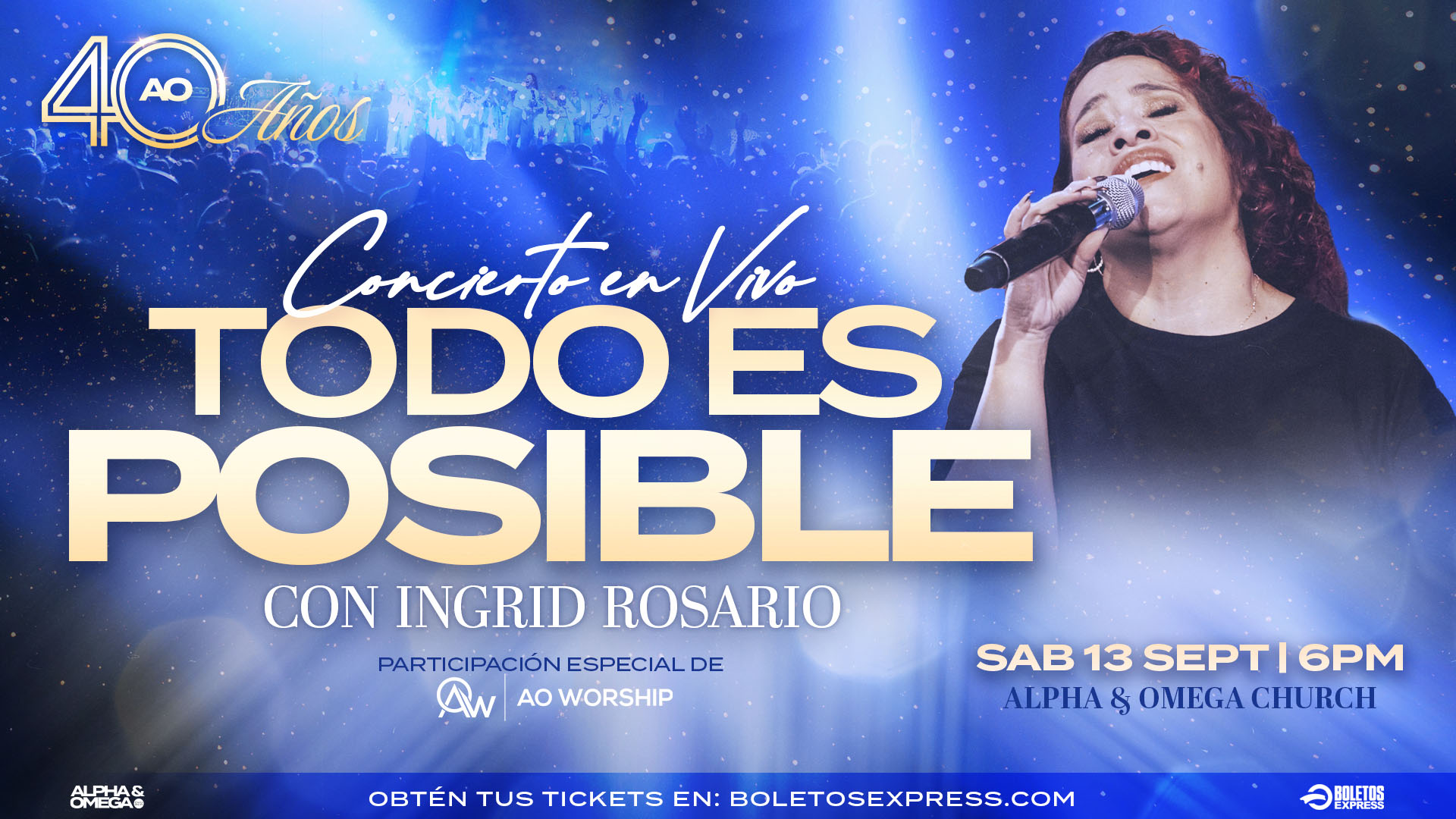 Buy tickets for TODO ES POSIBLE CON INGRID ROSARIO TODO ES POSIBLE CON INGRID ROSARIO